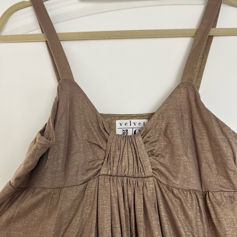 Velvet x Barney’s NY Gold Tank